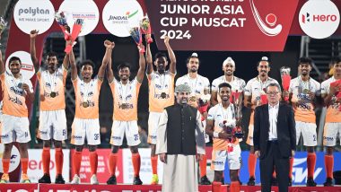 Men's Junior Hockey Asia Cup 2024: Team India Lifts Title for Record Fifth Time, Defeat Pakistan 5–3 in Final