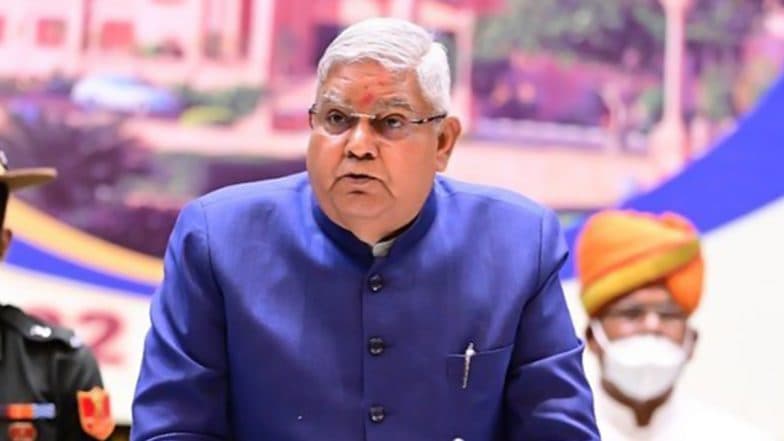 Jagdeep Dhankhar Reiterates ‘Parliament Is Supreme, No Authority Above It’