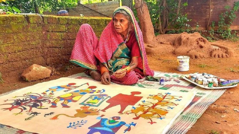 Jodhaiya Bai Baiga Dies: Padma Shri Awardee Known for Her Tribal Art Passes Away at 87 in Umaria; Shivraj Singh Chouhan Says 'Jodhaiya Bai Was a Strong Voice of the Tribal Community'