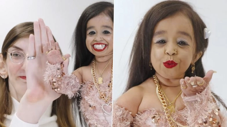 Jyoti Amge, World&rsquo;s Shortest Woman Breaks Another Record For Having the Smallest Hands on a Person, Adorable Video With Rumeysa Gelgi Goes Viral