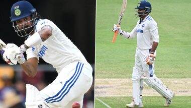 IND vs AUS 3rd Test 2024 Day 4 Stumps: KL Rahul, Ravindra Jadeja Strike Fifties As Jasprit Bumrah and Akash Deep Help India Avoid Follow-On