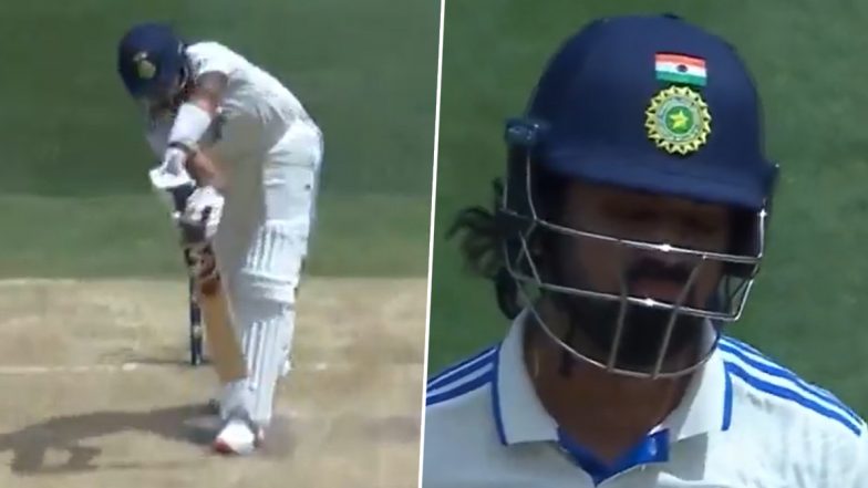 KL Rahul Wicket Video: Watch Pat Cummins Castle Indian Batter With a Sensational Delivery During IND vs AUS Boxing Day Test 2024