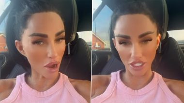 Katie Price Flaunts Her GBP 10,000 Facelift, OnlyFans Star Looks Almost Unrecognisable in Viral Video After Transformation (Watch)