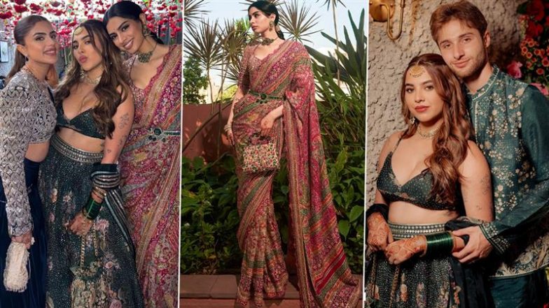 Aaliyah Kashyap’s ‘Mehendi Day’ Pics Out! Khushi Kapoor Shares Highlights From Anurag Kashyap’s Daughter’s Pre-Wedding Ceremony