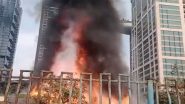 Kolkata Fire: Several Shanties Gutted As Massive Blaze Erupts at Slum in West Bemgal’s Topsia (See Pics and Video)