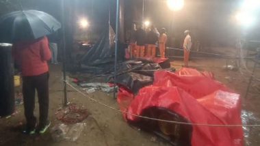 Kotputli: Intermittent Rain Hampers Rescue Efforts As 3-Year-Old Girl Remains Trapped in Borewell in Rajasthan (Watch Video)