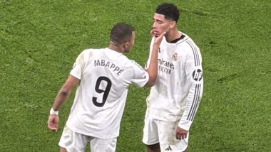 Jude Bellingham Calls Kylian Mbappe 'Nose Specialist' in Funny Post After Real Madrid vs Getafe La Liga 2024–25 Match (View Pic)