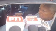 ‘Amit Shah Has Gone Mad, Should Renounce Politics and Leave’: RJD Chief Lalu Prasad Yadav on Controversy Over Home Minister’s Remarks on BR Ambedkar (Watch Video)