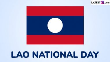 Lao National Day 2024 Messages: Send Quotes, Greetings, HD Wallpapers, Images and GIFs To Commemorate the Establishment of Lao People’s Democratic Republic