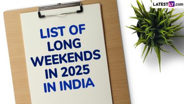 Check Out the New Year Calendar for List of Long Weekends in 2025 in India