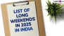 List of Long Weekends in 2025 in India: Check Out the New Year Calendar for the Holiday Dates To Plan Vacations and Weekend Getaways