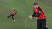 Mackenzie Harvey Takes Sensational One-Handed Catch to Dismiss Matthew Spoors During Melbourne Renegades vs Perth Scorchers BBL 2024-25 Match (Watch Video)