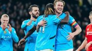 Manchester City 3–0 Nottingham Forest, Premier League 2024–25: Kevin De Bruyne, Bernardo Silva and Jeremy Doku Score As Cityzens Return to Winning Ways