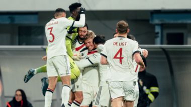 Viktoria Plzen 1–2 Manchester United, UEFA Europa League 2024–25: Rasmus Hojlund Scores Brace As the Red Devils Secure Three Vital Points Under Ruben Amorim