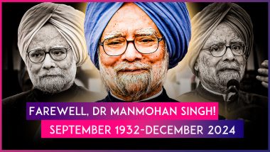 Dr Manmohan Singh Dies: Legendary Economist and Former PM Passes Away at 92, Government Declares 7-Day National Mourning