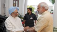 PM Narendra Modi Condoles Death of Former Prime Minister Dr Manmohan Singh, Says 'His Wisdom and Humility Were Always Visible'