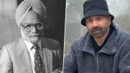 &lsquo;I&rsquo;m Deeply Saddened by the Passing of Dr Manmohan Singh&rsquo;: Sunny Deol Shares Emotional Tribute Over the Demise of Former Prime Minister