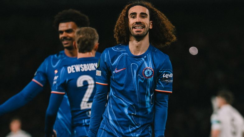 Chelsea 5–1 Shamrock Rovers, UEFA Europa Conference League 2024–25: Marc Guiu Scores Hat-Trick, Kiernan Dewsbury-Hall and Marc Cucurella Net One Each As the Blues Prevail