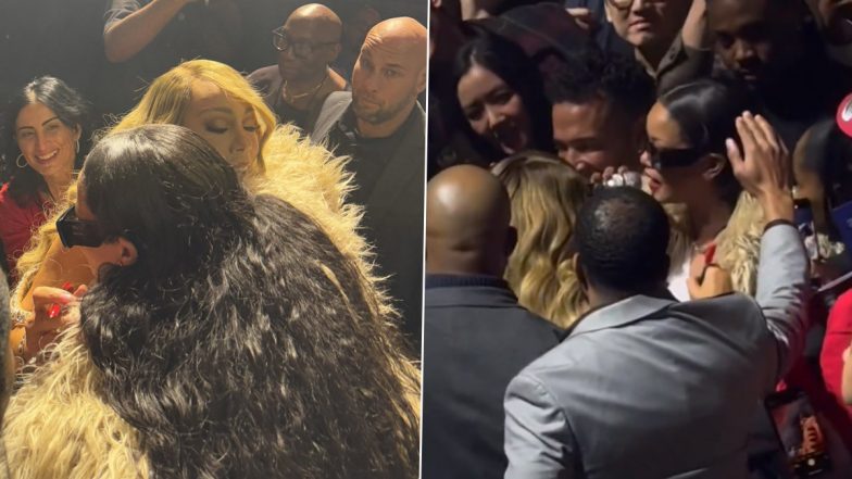 Rihanna Hilariously Says ‘Mariah Carey Is Signing My Tit’ at Mariah’s Christmas Concert in Brooklyn (Watch Viral Video)