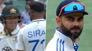 'Has Ke Baat Nahi Karna Inse' Virat Kohli's Comments Caught on Stump Mic After Mohammed Siraj and Marnus Labuschagne Exchange Words During IND vs AUS Boxing Day Test 2024 (Watch Video)