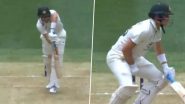 Ouch! Marnus Labuschagne Goes Down On His Knees in Pain After Getting Hit in the Groin For Two Balls in a Row During IND vs AUS Boxing Day Test 2024 (Watch Video)