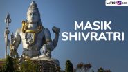 Masik Shivratri 2024 Date in December: Know Krishna Chaturdashi Tithi, Puja Rituals and Significance of the Monthly Observance Dedicated to Lord Shiva