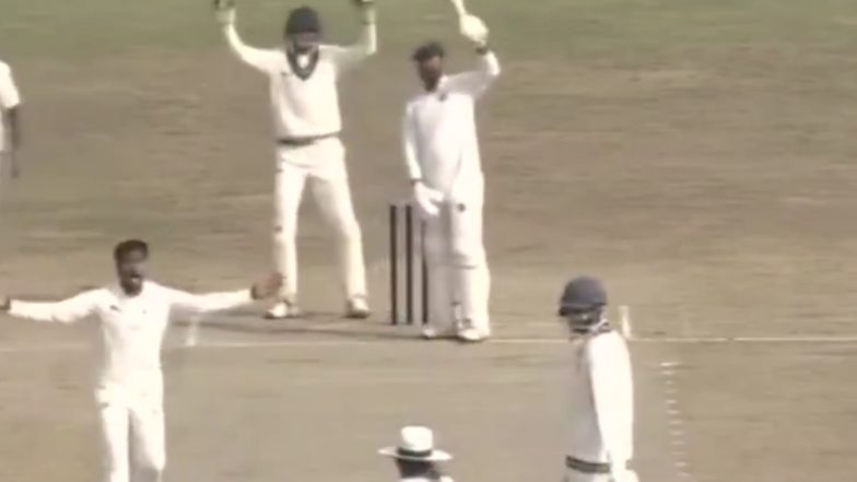 HISTORIC! Bihar&rsquo;s Suman Kumar Picks 10 Wickets in an Innings Against Rajasthan in U19 Cooch Behar Trophy 2024; Registers Figures of 10/53, Including One Hattrick (Watch Video)