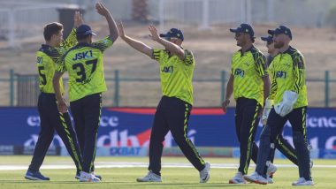 Abu Dhabi T10 League 2024 Eliminator 2 Live Streaming in India: Watch Team Abu Dhabi vs Delhi Bulls Online and Live Telecast of T10 Cricket Match