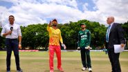 Zimbabwe Beat Pakistan by Two Wickets in PAK vs ZIM 3rd T20I 2024; Brian Bennett, Tinotenda Maposa Shine As Hosts Secure Consolation Victory, Green Shirts Win Series 2-1