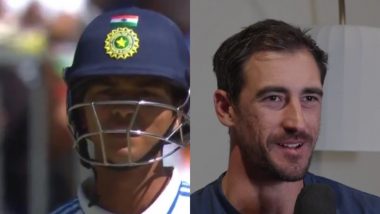 Mitchell Starc Praises 'Fearless' Yashasvi Jaiswal Ahead of IND vs AUS 2nd Test 2024: Responds to 'You Are Bowling Too Slow' Comment Made By Indian Batter (Watch Video)