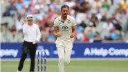 IND vs AUS 2nd Test 2024: Mitchell Starc Surpasses Alan Davidson in Most Test Five-Wicket Hauls As Left Arm Pacer; Only Behind Wasim Akram