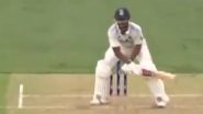 Nitish Kumar Reddy Ramps Scott Boland’s Delivery Over Slips for a Six During IND vs AUS 2nd Test 2024 (Watch Video)