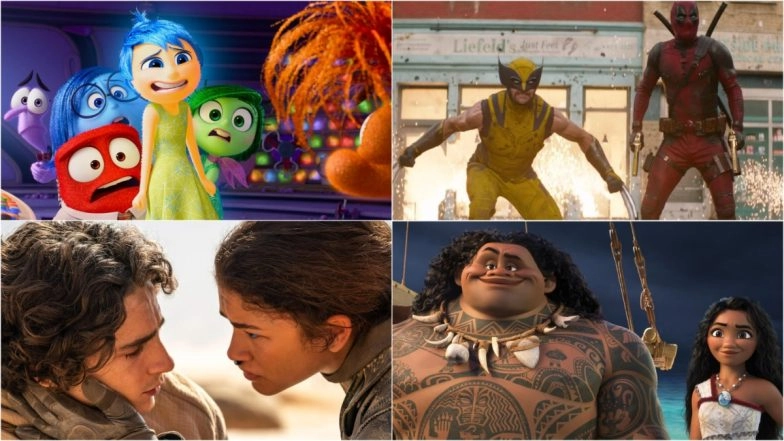 Year-Ender 2024: &lsquo;Inside Out 2&rsquo;, &lsquo;Deadpool &amp; Wolverine&rsquo;, &rsquo;Moana 2' and More &ndash; Check Out 10 Highest-Grossing Hollywood Movies of the Year That&rsquo;re All Sequels!