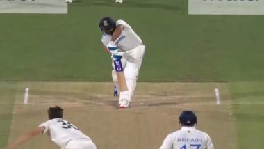 Rohit Sharma Wicket Video: Watch Pat Cummins ‘Jaffa’ Dismiss India Captain During IND vs AUS 2nd Pink Ball Test 2024