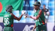 Bangladesh Win ACC Men's U19 Asia Cup 2024; Beat India By 59 Runs to Lift Second Consecutive Title