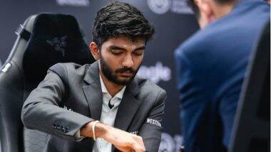 D Gukesh Beats Ding Liren in Game 11 of World Chess Championship 2024, Gains Lead for the First Time Against Defending Champion