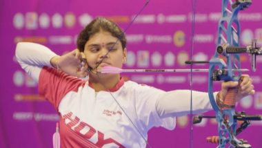 Jyothi Surekha Vennam Wins Second Gold Medal at Indoor Archery World Series 2024; Ankita Bhakat, Prathamesh Fuge Bag Bronze Medals