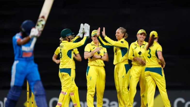 Australia Women Beat India Women By 83 Runs in AUS-W vs IND-W 3rd ODI 2024; Annabel Sutherland, Ashleigh Gardner Star as Aussies Clean Sweep Series 3-0