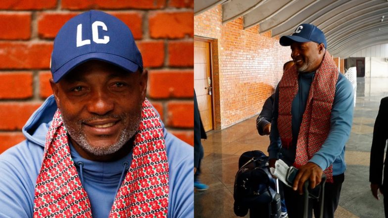 Brian Lara Arrives in Nepal To Attend Inaugural Edition of Nepal Premier League 2024 (Watch Video)