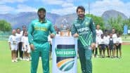 SA vs PAK ODI Series 2024 Trophy Unveiled! Mohammad Rizwan, Temba Bavuma Pose With Silverware Ahead of Three-Match Affair (See Video and Pics)