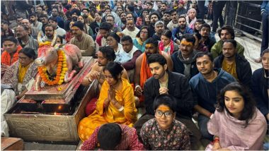 ‘Vanvaas’: Utkarsh Sharma Performs Bhasma Aarti in Ujjain Ahead of His Movie’s Release