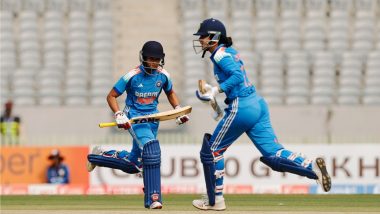 India Women’s National Cricket Team Dons New ODI Kit During IND-W vs WI-W 1st ODI 2024 Match in Vadodara (See Pics)