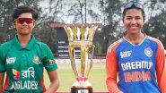 India Win ACC Women’s Under-19 Asia Cup 2024; Defeat Bangladesh in Inaugural Edition by 41 Runs To Clinch Trophy