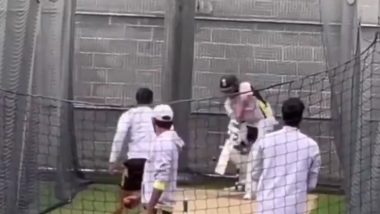 Rohit Sharma Continues to Look Scratchy In Net Sessions As Part-Time Off-Spinner Devdutt Padikkal Beats Him in Practice Ahead of IND vs AUS 4th Test 2024 at Melbourne On Boxing Day (Watch Video) 