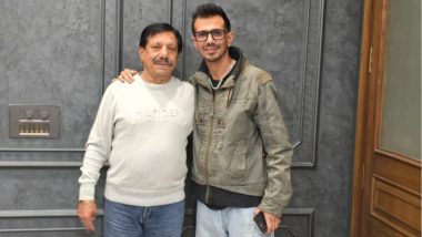 Yuzvendra Chahal Shares Heartwarming Post for His Father As India Star Leg-Spinner Dad Celebrates His Birthday (See Post)