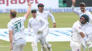 South Africa Qualifies for ICC World Test Championship 2023–25 Final; Marco Jansen, Kagiso Rabada Shine As Hosts Secure 2-Wicket Win Over Pakistan in 1st Test to Take 1-0 Lead in Series