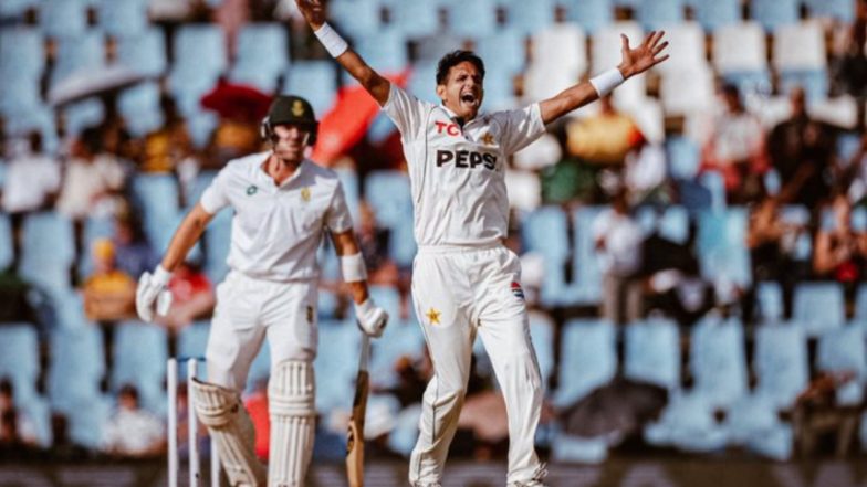 Mohammed Abbas Registers Best-Ever Test Figures In an Innings for Pakistan on South Africa Soil; Achieves Feat During SA vs PAK 1st Test 2024