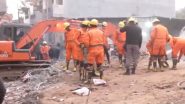 Mohali Building Collapse: NDRF, Indian Army Continue Rescue Operation After Multi-Storey Under-Construction Building Collapses in Punjab (Watch Videos)