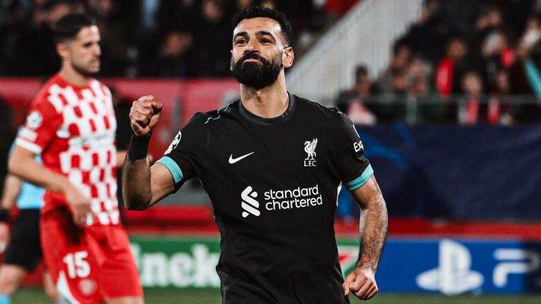 Girona 0–1 Liverpool, UEFA Champions League 2024–25: Mohamed Salah Shines As the Reds Extend Winning Run to Six