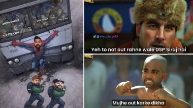 Funny DSP Siraj Memes Go Viral After Mohammed Siraj Promoted Up the Batting Order During Day 4 of IND vs AUS 3rd Test 2024